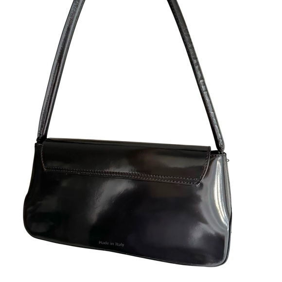 Pratesi Firenze Shoulder Bag Barchetta Black Patent